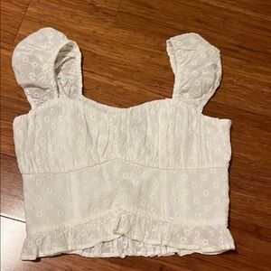 NWT Hollister extra small cropped blouse!